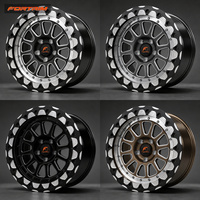 Jantes forgées Drag Pack 17x10J 18x10J à rebord festonné, jantes arrière Beadlock compatibles avec BMW M3 M4 Supra Mustang Ford F-150/F-250, Chevrolet