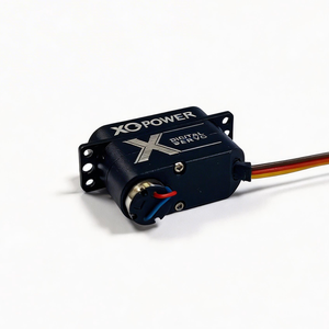 XQ-S1009D 9g ไมโครเซอร์โว 360 องศา 3 กก. 0.07 วินาที 6V-7.4V มอเตอร์เซอร์โวแบบไม่มีแกนกลาง ตัวเรือนอะลูมิเนียมเต็มรูปแบบ เซอร์โว RC สำหรับเฮลิคอปเตอร์ RC ท้ายเครื่องบิน - Product Image 4