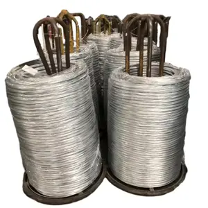 Galvanized Steel Wire Elevator Rope Hot Drawing Annealing Hot Dipping Welding Wire Steel Wire Rods For Planting