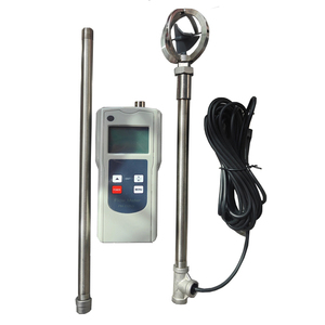 FM-210V5 kỹ thuật số mở kênh lưu lượng kế thép không gỉ vận tốc dụng cụ đo lường cho chất lỏng khí tốc độ phạm vi 0.01-5.00 mét/giây - Product Image 1