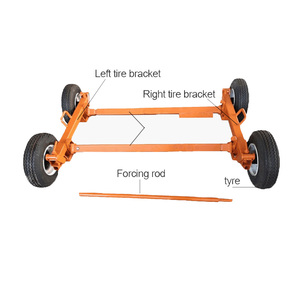 Chariot de remorquage de voiture Roue de remorquage Remorque Chariot de déménagement de voiture <span class=keywords><strong>Dolly</strong></span> Chine à vendre - Product Image 3