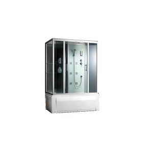 Cabina de bañera de esquina grande de lujo, Combo de <span class=keywords><strong>ducha</strong></span> con 4 tamaños para diferentes cabinas de baño, gran oferta - Product Image 5