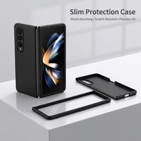 Casing HP Z Fold 7 8 Tebal Anti Benturan Alur Luar Hybrid Hard Cover Anti Selip Grip Bumper Aksesoris Ponsel Grosir