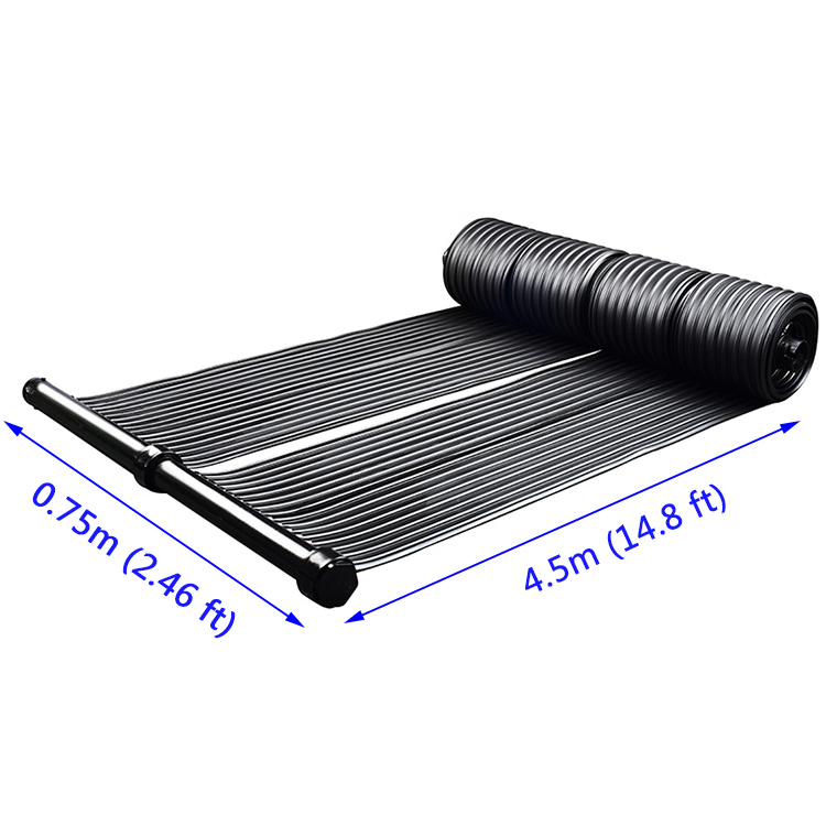 0,33*3 м EPDM солнечный коллектор с подогревом, коврик для бассейна дома или отеля