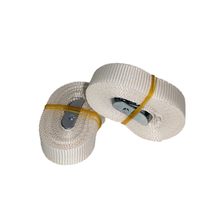 <span class=keywords><strong>FRIMA</strong></span> LC250KGS Ancho 25mm Longitud personalizada Correa de hebilla de leva blanca Amarre de amarre - Product Image 5