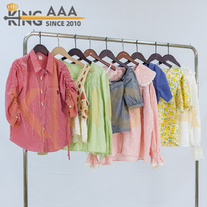 Venta al por mayor usada señoras Blusa <span class=keywords><strong>de</strong></span> algodón <span class=keywords><strong>de</strong></span> verano Casual manga corta <span class=keywords><strong>ropa</strong></span> <span class=keywords><strong>de</strong></span> mujer <span class=keywords><strong>ropa</strong></span> <span class=keywords><strong>de</strong></span> segunda mano balas - Product Image 6