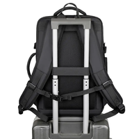 Mochila de Viaje Expandible de Gran Capacidad, Resistente al Agua, con Compresión al Vacío y Cierre, Mochila Multifuncional