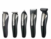 Tondeuse à cheveux professionnelle 13-en-1 pour hommes, kit de tondeuse à barbe |   Électrique sans fil pour lames en acier inoxydable, batterie Li-ion, charge rapide