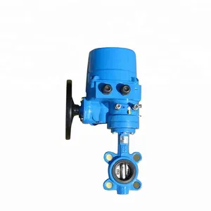 Electric Actuator Valve AWWA C504 PN25 Electric Actuator Motorized Butterfly Valve