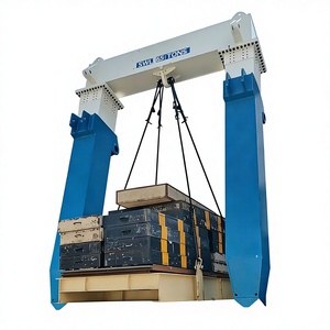Grue de pont de type A de 65 tonnes SWL pour navire offshore, équipement de levage marin sur portique sur mesure pour l'ingénierie navale - Product Image 3