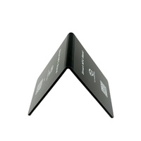 Muestra gratis Google Review NFC Acrílico Madera Vidrio QR Código Impreso Soporte de mesa para Google Review
