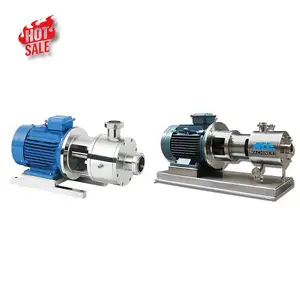 Ace Stainless Steel 304 Mixing Emulsifier Liquid And Powder Homogenizer Type High Shear Pump Mixer Water And Powder Mixer