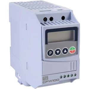 Variador de Frecuencia Weg CFW100 AC, 230V, Monofásico, 750W, Control por Voltaje y Frecuencia, Montaje en Riel DIN, IP20 - Product Image 3