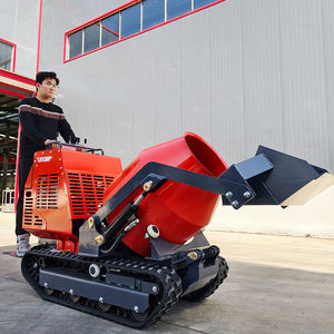 Mini bétonnière de type chenille AIDE de haute qualité, moteur diesel KUBOTA (moteur inclus), transmission hydrostatique sur chenilles, productivité de 2 m/h - Product Image 1