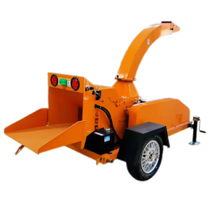 Trituradora de Ramas Móvil de Alta Eficiencia en Oferta, Trituradora de Madera para Fertilizante Orgánico, con Motor Diésel de Arranque Eléctrico de 4000W y 2T/H - Product Image 3