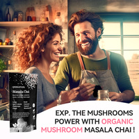 QST-096 Épices Naturelles Indien Masala Poudre Épicé Thé Chai Lions Crinière Chaga Cordyceps Champignon pour Adultes Pas pour Femmes Enceintes