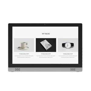 15.6 "21.5" đa màn hình cảm ứng kỹ thuật số biển hiển thị kiosk tất cả trong một PC khán đài - Product Image 4