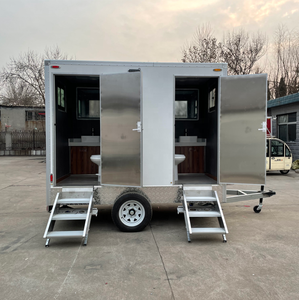 TUNE Portable Toilette Douche Portable Conteneur Maison Mobile Toliet Remorque - Product Image 2