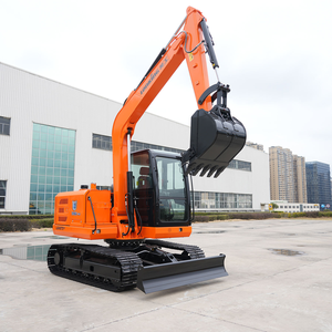 Excavadora de cadenas LonKing LG6075 con motor Yanmar, 7.68 toneladas, sistema totalmente hidráulico, 36kW de potencia, cucharón de 0.32m, 1 año de garantía - Product Image 1