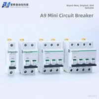 Disjoncteurs miniatures intelligents Schneider MCB IC65N 1P B 3A A9F17103 2P 3P 4P 1A-63A Icn 6Ka 10Ka pour la protection de distribution