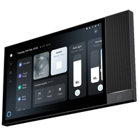 MAX8 Panel Táctil Inteligente Android de 8 Pulgadas con Diseño Deslizante, Wi-Fi/Zigbee, Tuya, Control por Voz Alexa, Mesh, Control Remoto IR, Gateway, App, TFT para el Hogar