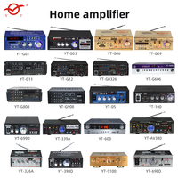 YATAO-miniamplificador de potencia para el hogar, 2 canales, BT, transformadores de núcleo de cobre