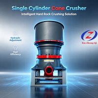 Concasseur à cône monocylindre hydraulique type CH CS pour la réduction de granit, de basalte et de pierre, équipement de traitement minier et de carrière, sable