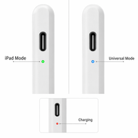 Stylet scolaire USB-C 10H 360 jours, crayon numérique pour iPad Android Windows Palm, pointe en aluminium POM, vente en gros OEM usine en vrac