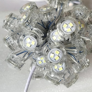 Nhựa trường hợp highlihgt nhựa 30LED chuỗi Mini Chiếu Sáng hộp IP65 quảng cáo không thấm nước <span class=keywords><strong>12V</strong></span> Mini pixel <span class=keywords><strong>LED</strong></span> điểm ánh sáng - Product Image 6