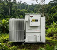 Transformateur de distribution immergé dans l'huile, hermétique, Rainbow S11-M-1250, triphasé, 50 Hz, 10 kV à 0,4 kV, enroulement en cuivre pur