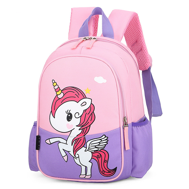 Upetstory Kids School Bag Set - 3-Piece Backpack, Lunch Bag & Pencil Case For Toddlers & Teens (Sakura Axolotl Design) - View #3