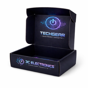 Caja de Envío para Power Bank 3C Electronics, Caja de Suscripción, Embalaje Corrugado Opción B/E Flute, Caja de Envío Plegable, Fabricante - Product Image 5