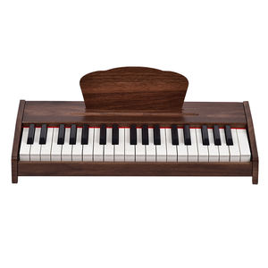 KD-300 Piano Mini edukasi anak-anak, kayu Digital 37 kunci portabel banyak daya, Keyboard elektronik dan Organ elektrik untuk anak-anak - Product Image 1