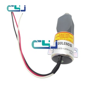 Solénoïde d'arrêt 12V 1700-1512 1751ES-12E6ULB1S5 pour Perkins 404 Woodward Série 1700 - Product Image 4