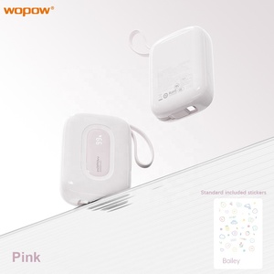 <span class=keywords><strong>Mini</strong></span> 20000mAh <span class=keywords><strong>USB</strong></span> Loại C ngân hàng điện pin bên ngoài với xây dựng trong cáp ngân hàng điện đổ téléphone - Product Image 6