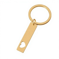 Gantungan Kunci Karabiner Vintage Grosir Berbahan Baja Anti Karat dengan Logo Laser dan Pencetakan Warna UV Bentuk Hati