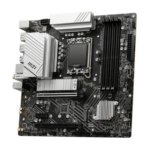 MS1 PRO B760M-A WIFI DDR4 II Gaming <b>Motherboard</b> 4xDDR4 UDIMM LGA 1700 Support14th/13th Processor - Product Image 3