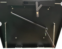 LongTai 2024 nouvelle trappe de toit en aluminium porte de trappe la plus vendue porte noire élégante ISO 9001 produits actifs meilleur vendeur