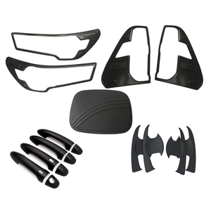 YCSUNZ <span class=keywords><strong>Hilux</strong></span> 2022 Matte Black Full Combo Set Kits de guarnición de conversión para <span class=keywords><strong>Toyota</strong></span> <span class=keywords><strong>HILUX</strong></span> <span class=keywords><strong>2021</strong></span> 4x4 <span class=keywords><strong>4X2</strong></span> Accesorios exteriores - Product Image 1