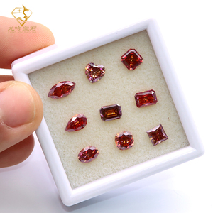 البطيخ أحمر اللون Mossanite الماس بيضاوي/الأميرة/القلب/vs <span class=keywords><strong>Moissanite</strong></span> GRA من الأحجار الكريمة - Product Image 2