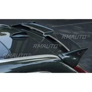 For Volvo XC60 2018-2020 Body Kit Car Rear <b>Trunk</b> Spoiler Wing Glossy <b>Black</b> Sport Style Rear <b>Trunk</b> Wing Car Accessories - Product Image 5