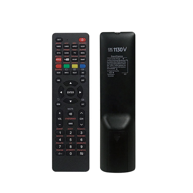 ZY42101 Universal LCD/LED Tv Remote Control All Brand in One Remote Smart Tv Remote Can Be Oem Set Top Box Remote Controls