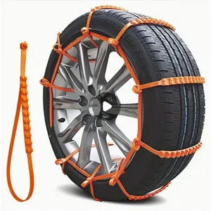 Chaînes à neige antidérapantes universelles pour pneus de voiture, installation rapide, attaches antidérapantes pour roues de moto, 10/20/40 pièces - Product Image 1