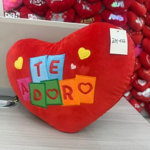 Wholesale Custom Hearts <b>Pillows</b> Valentine's Day Heart-Shaped Love <b>Pillow</b> Plush Toy Wedding Gift PP Cotton Filling Unisex Party - Product Image 2