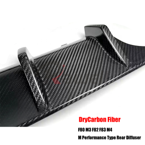 Difusor Trasero <span class=keywords><strong>de</strong></span> Fibra <span class=keywords><strong>de</strong></span> Carbono Seca Curado en <span class=keywords><strong>Autoclave</strong></span> Estilo F80 MP para BMW F80 M3 F82 F83 M4 2015+ - Product Image 4