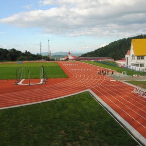 Sistema Sandwich Semi-poliurea impermeabile impermeabile materiale per pista da corsa in PU per <span class=keywords><strong>campo</strong></span> atletico professionale - Product Image 6
