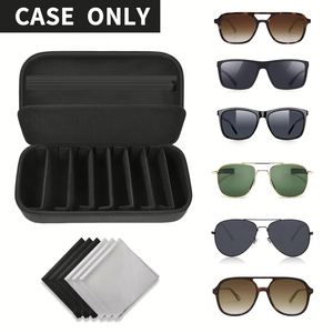 Travel <b>Sunglass</b> Organizer <b>Case</b> for 8 Pairs Polarized <b>Sunglasses</b> Storage Box for Multi-style Dressers - Product Image 2