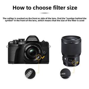 Yingkex 77mm Starlight verre miroir 6 lignes Starburst diffusion <span class=keywords><strong>pour</strong></span> l'<span class=keywords><strong>application</strong></span> de caméra de prise de vue de scène de nuit <span class=keywords><strong>pour</strong></span> <span class=keywords><strong>Canon</strong></span> Fuji - Product Image 5