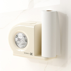 Boîte de rangement murale, deux en un pour la cuisine, boîte de rangement pour <span class=keywords><strong>film</strong></span> alimentaire non perforant - Product Image 2