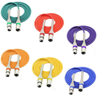 Neues Maßgefertigtes Mikrofonkabel Farbiges Großes Dreikern-Audio-Mikrofonkabel Symmetrisches Audiokabel Steckerkabel PVC